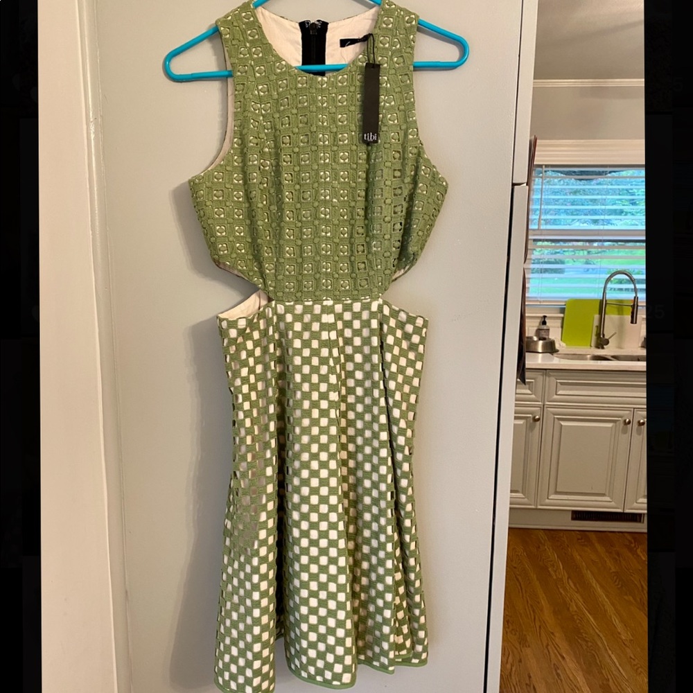 Green Tibi Summer Dress
